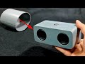 Build A Bluetooth Speaker Using PVC Pipe 