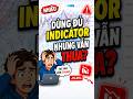 DÙNG ĐỦ INDICATOR NHƯNG VẪN THUA? #trading #tradingview #crypto #forex #gold #shorts