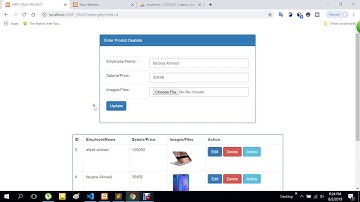 PHP OOP (object oriented Php )-Way CRUD (Update  All Data)Bangle Tutorial Full