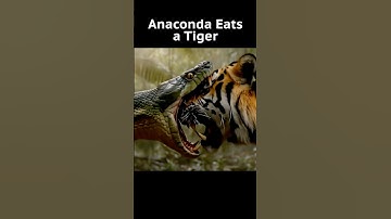 Giant Green Anaconda Swallows Tiger – Shocking Nature Documentary #Anaconda #Wildlife #TigerVsSnake
