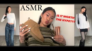 ASMR RECENT TRENDY FAVORITES: TRY ON, FABRIC SCRATCHING, SHOE & MAKEUP TAPPING