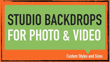 Studio Backdrops: for Photography and Video