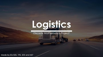 SC205 Discrete Maths Project | Logistics