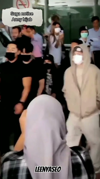 BTS Notice Army Hijab🧕✨#suga #jhope #shortsvideo
