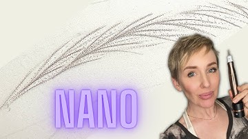Nano Hair Strokes- Shaded Machine Strokes Full Tutorial