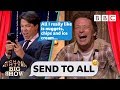 Send To All with Jamie Oliver - Michael McIntyre's Big Show: Series 2 Episode 5 - BBC One Send To All with Jamie Oliver - Michael McIntyre's Big Show: Series 2 Episode 5 - BBC One