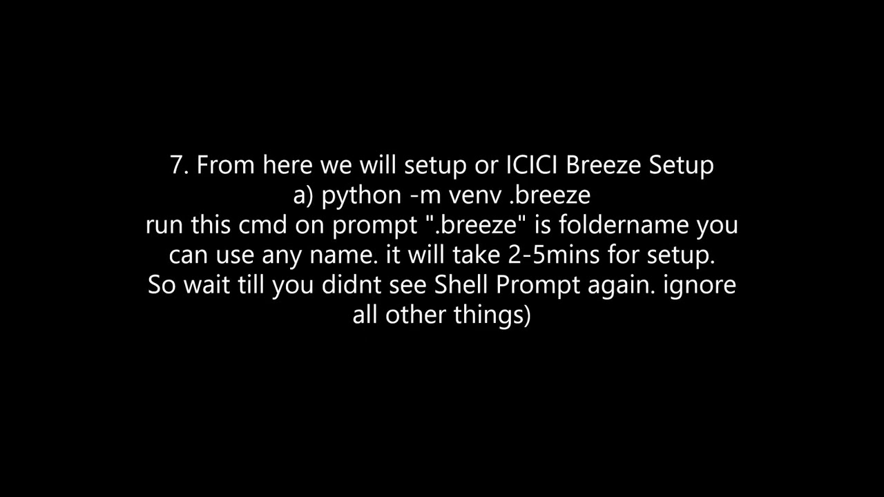 VSCode and ICICI Breeze API Setup 