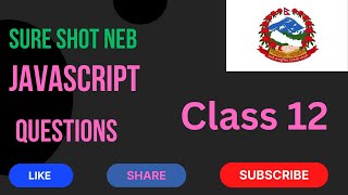 Class 12 Most Important Web Development Questions | NEB Class 12 Computer Science - Nepal Javascript screenshot 4