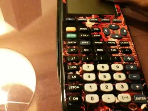 Texas Instruments Ti-83plus Graphing Calculator - Skin from MyTego - YouTube