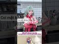 Ngày đầu con bạn thân mê cos làm thêm ở quán trà #cosplay #shorts #cosplaysusi