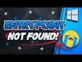 FIX "Entry Point Not Found" in Windows 10/8/7 - [2020 Solution]