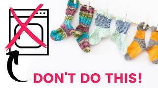 Knit & Chat: Best Tips for Caring for Hand Knit Socks