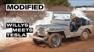 Why a Electric Willys Jeep Restomod is the Perfect Cruiser | MODIFIED - jeep  wrangler ev conversion kit