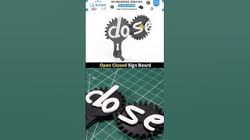 New Design - Open/Closed Gear Mechanism ✅ 3D Printed Prototype @JLC3DP #cad #mechanism #3dprinted