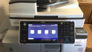 Ricoh Print Shop - How to Login/Logout of your Copy Machine