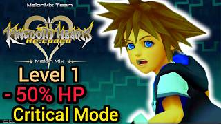 KH Level 1 Marathon Series - Can You Beat Re:Coded at Level 1 with 50% HP (Part 3)