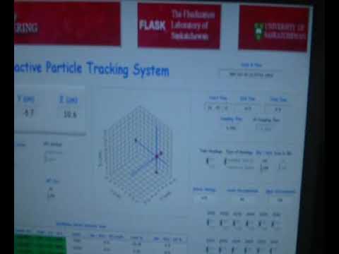Radioactive Particle Tracking Calibration using Labwindows CVI - Video 01