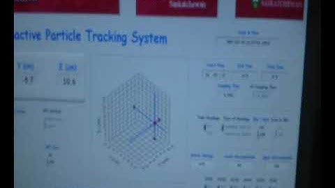 Radioactive Particle Tracking Calibration using Labwindows CVI - Video 01