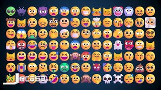 3D Emojis Part 1 - Faces | Smiles | Affection | Emotions | Fluent Emojis | English Vocabulary
