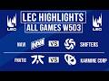 LEC Highlights ALL GAMES W5D3 | LEC Spring 2026