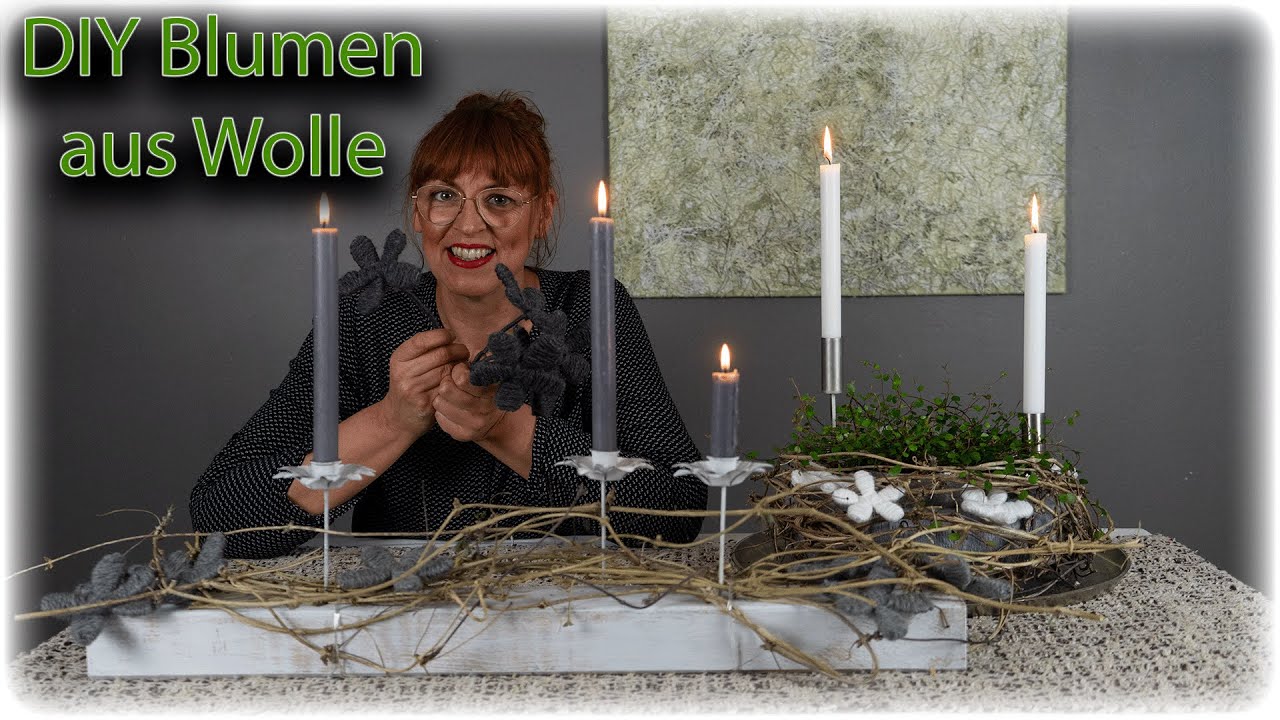 BLUMEN GANZ EINFACH SELBER MACHEN - ICH ZEIGE DIR WIES GEHT und WIE DU SIE DEKORIEREN KANNST