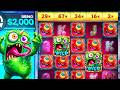 I brought $2,000 to GOLD MINE MONSTERS!