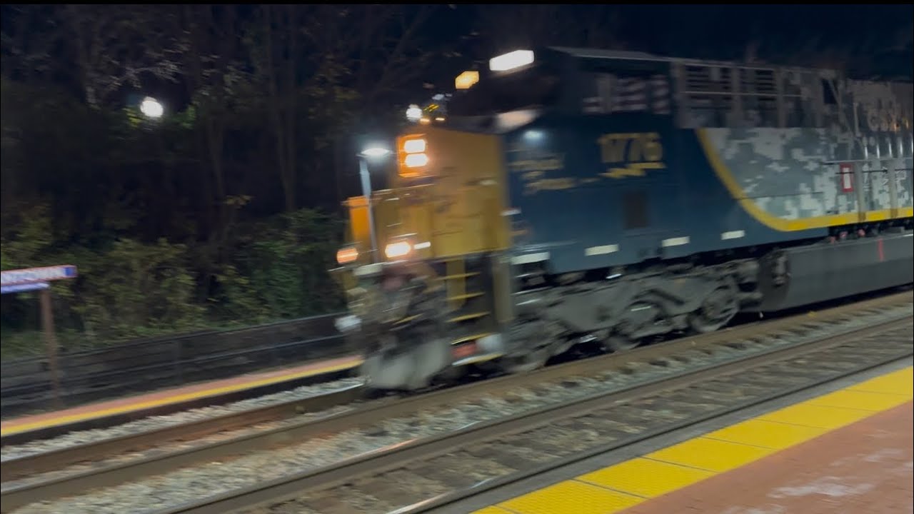 CSX M416 at Gtown with 1776. Thank you Military Men & Women and veterans 🫡🫡