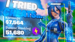 I tried FORTNITE CHEATS for the first time…(Insane Results!) | Modding Central 🚀 screenshot 5