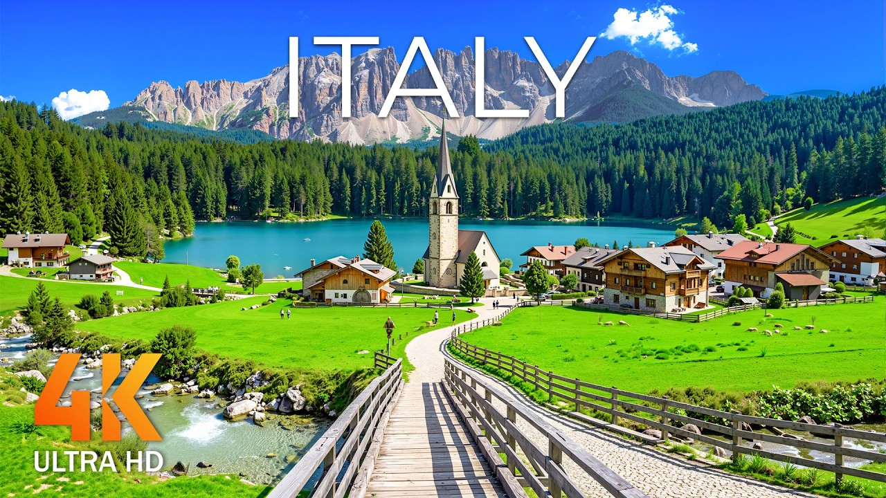 Italy 4K | Rome, Venice, Tuscany & Stunning Italian Landscapes