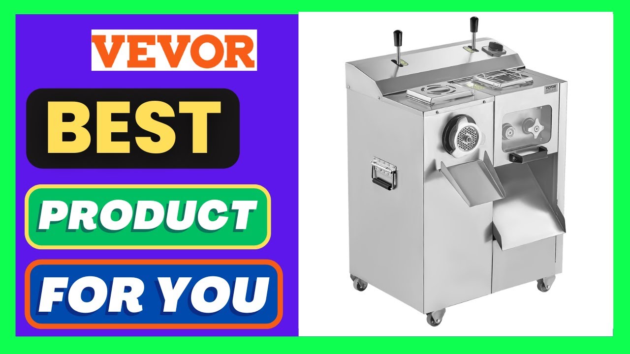 VEVOR Meat Grinder, 14 Lbs/Min Electric Meat Grinder,