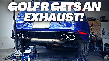 GOLF R CTS RESONATOR DELETE INSTALL!