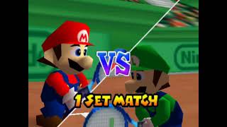 Nintendo 64 Longplay [081] Mario Tennis (US)