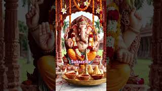 #Aum Ganesha Namah 🕉️🙏🪔🥰#Good Morning #divine #aarti #blessings #blissful #trending#viral 🌺🎁🎄