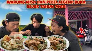 MISO DAN PECEL LEGEND SEJAK TAHUN 70an !!! RASANYA MEMANG GA BISA BOHONG…