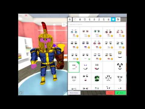 Marvel Endgame Special How To Be Thanos In Robloxian Highschool By Sloshblox Gaming - tutorial como ser iron spider en roblox robloxian highschool