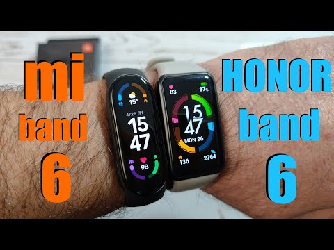 XIAOMI MI BAND 6 или HONOR BAND 6 Какой выбрать?
