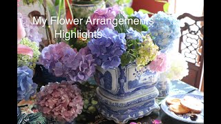 My flower arrangement highlights ll 2023 ll 插花精選 ll 465