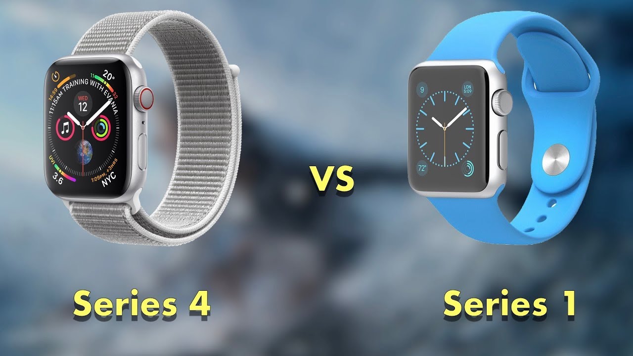 Apple Watch Series 4 Vs Series 1 - My 