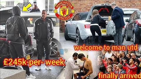 𝐁𝐑𝐄𝐀𝐊𝐈𝐍𝐆: man utd complete £245k-per-week deal🤝 medical Confirmed🔥man utd new transfer today💥
