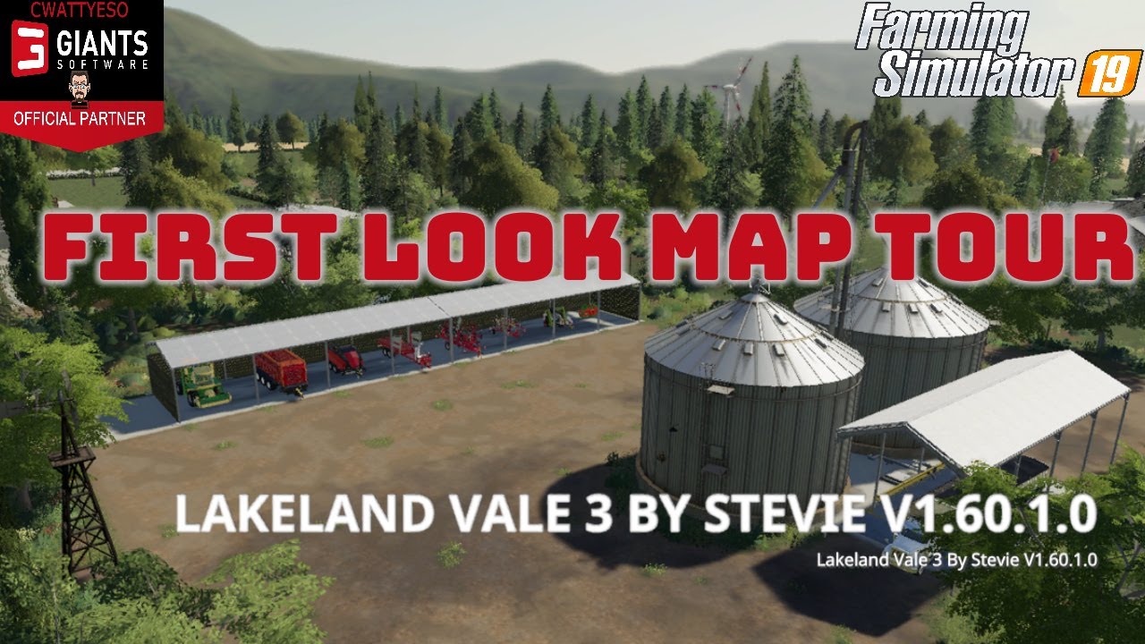 🚜 FS19 Lakeland Vale 3 (Snetterton's Farm) by Stevie | 🌾 First Look and Map Discussion 🚛