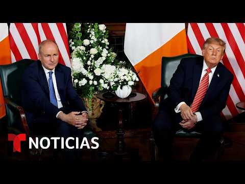Trump dice que ver una Irlanda unificada sería fantástico y desata reacciones | Noticias Telemundo