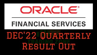 ORACLE FIN SERVICES FY'23 Q3 result || OFSS share latest news || Dec'22 quarterly result screenshot 4