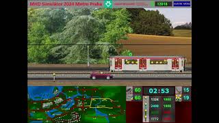 Mhd Simulátor 2024 Metro Praha Linka 0 Hlášení Stanic 81-71M Sanitka