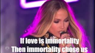 Jlo-Ni tú ni yo (English) lyric