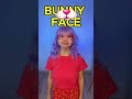 🐰 Make a Funny Bunny Face for Kids #shorts #craft