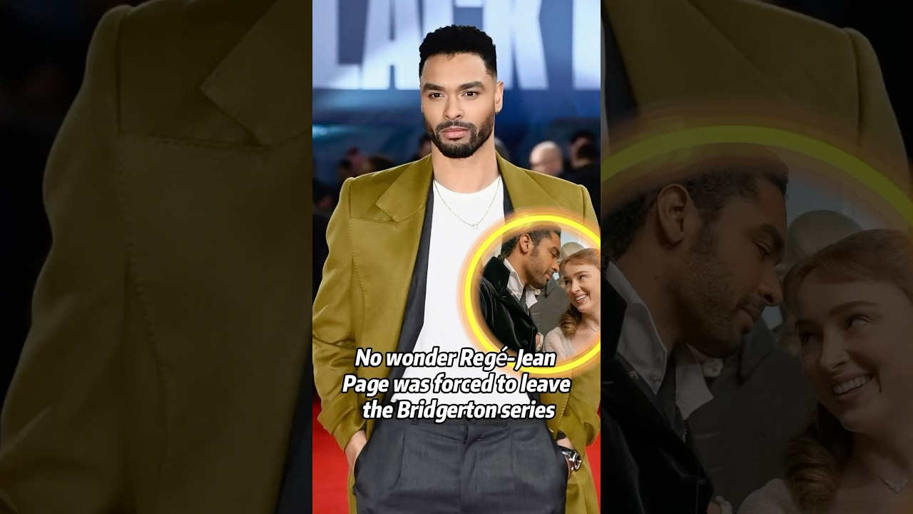 No wonder rege-Jean page was forced to leave the bridgerton series 