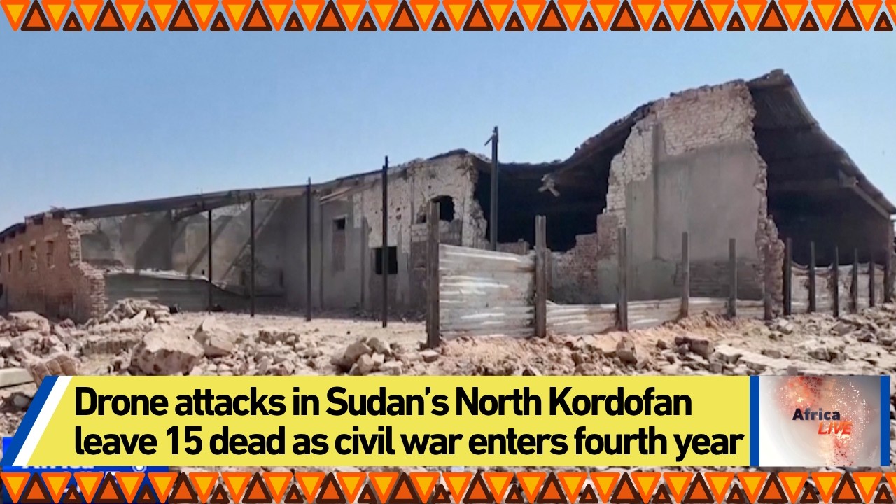 Drone attacks in Sudan’s North Kordofan leave 15 dead as civil war enters fourth year Drone attacks in Sudan’s North Kordofan leave 15 dead as civil war enters fourth year