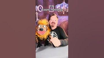 Puppet of the Day- Ren the Bat puppet made by Living Puppets - The Puppet Hideaway with Eric Thomsen