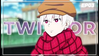 Sho Kusakabe 4K Twixtor Clips For Edits Fire Force Season 3 Episode 03