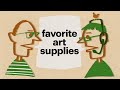 Art supplies art for all podcast 46